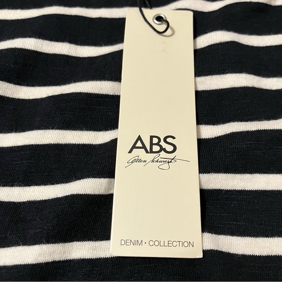 Striped Long Sleeve Top- Lace Details NWT - Picture 5 of 10